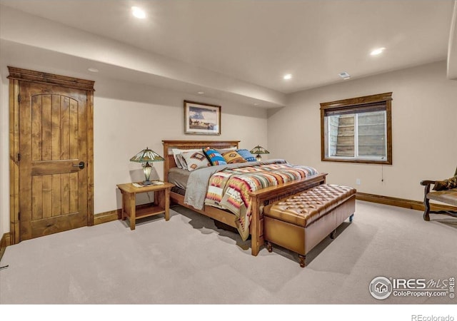 37021 Kingfisher Ct, Severance, CO 80550 - carpeted bedroom with recessed lighting and baseboards