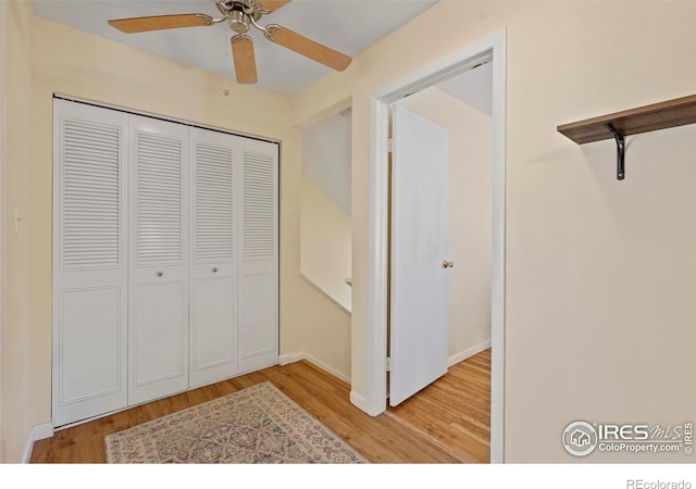 705 E Drake Rd Unit 40, Fort Collins, CO 80525 - corridor featuring light wood-type flooring