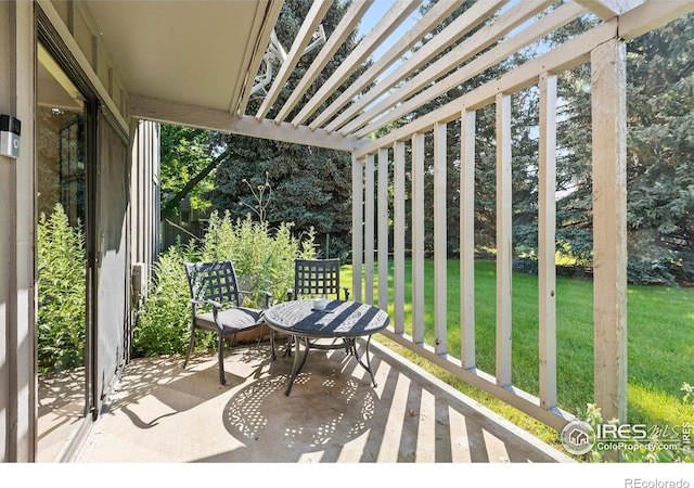 705 E Drake Rd Unit 40, Fort Collins, CO 80525 - view of patio / terrace featuring a pergola
