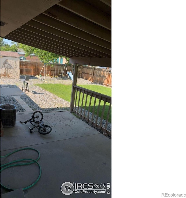 3200 Claremont Ave, Evans, CO 80620 - fenced backyard featuring a patio area