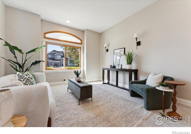 1206 Canvasback Ct, Fort Collins, CO 80525 - living room with carpet and recessed lighting