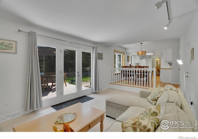 1590 Findlay Way, Boulder, CO 80305 - living area with french doors