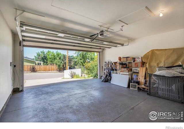1590 Findlay Way, Boulder, CO 80305 - garage with a garage door opener