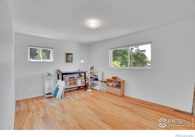 1590 Findlay Way, Boulder, CO 80305 - rec room featuring wood finished floors