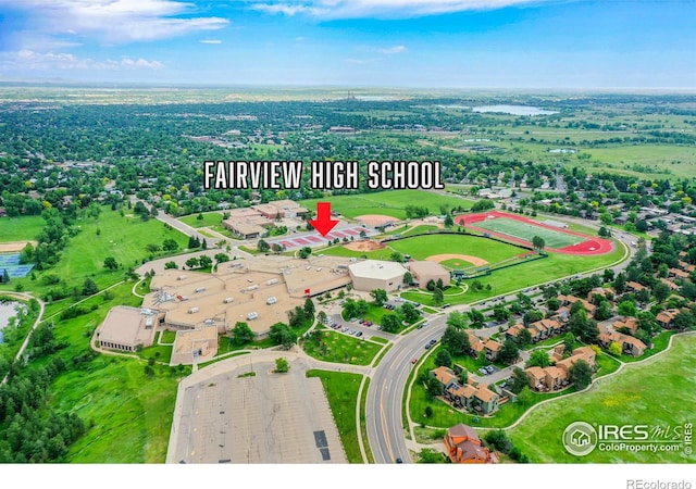 1590 Findlay Way, Boulder, CO 80305 - bird's eye view