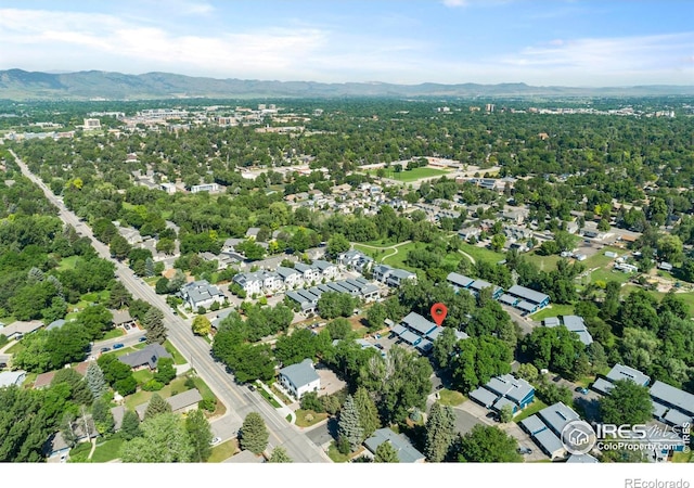1731 Springmeadows Ct Unit A, Fort Collins, CO 80525 - aerial view of property's location with a mountainous background