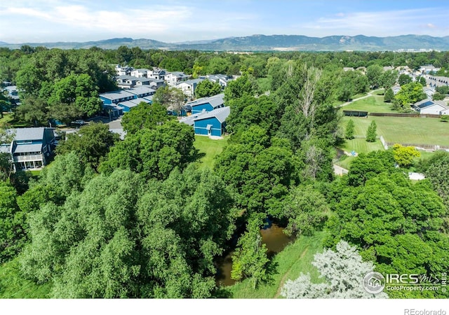 1731 Springmeadows Ct Unit A, Fort Collins, CO 80525 - bird's eye view of a mountain backdrop