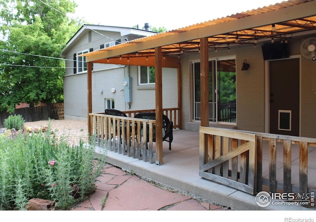 6864 Balsam St, Arvada, CO 80004 - view of patio
