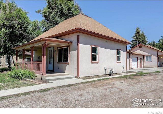 1343 E 7th St Unit 1, Loveland, CO 80537 - view of front of property with covered porch