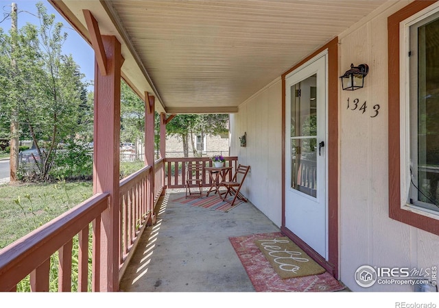 1343 E 7th St Unit 1, Loveland, CO 80537 - view of porch