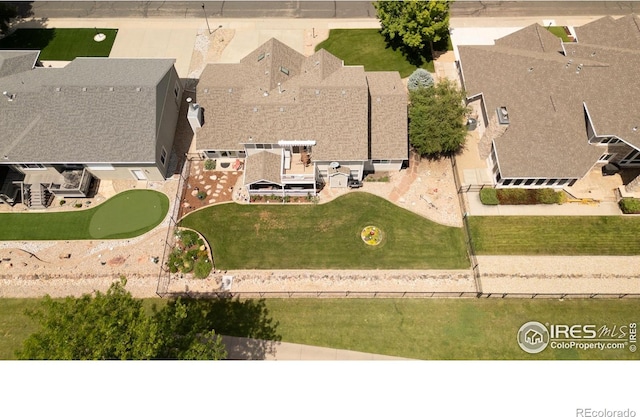 5072 Saint Andrews Dr, Loveland, CO 80537 - aerial perspective of suburban area