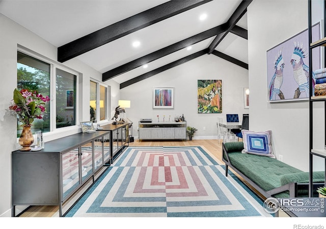 7146 Petursdale Ct, Boulder, CO 80301 - living area featuring wood finished floors and recessed lighting