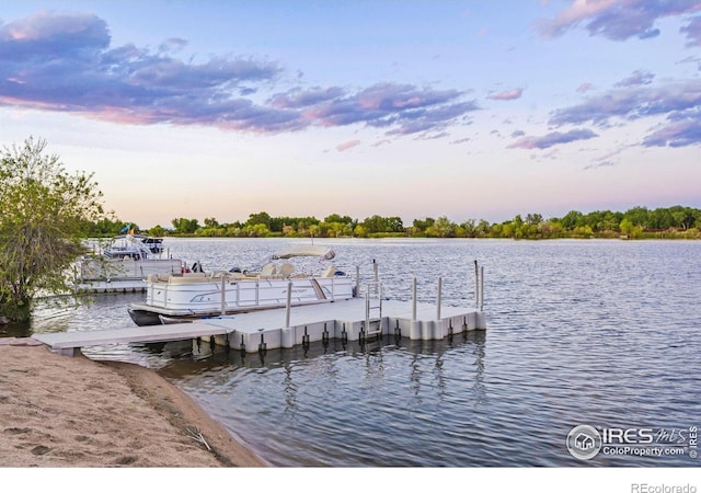 2055 Vineyard Dr, Windsor, CO 80550 - dock area with a water view