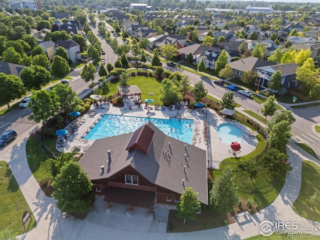 2133 Katahdin Dr, Fort Collins, CO 80525 - aerial view of a pool area