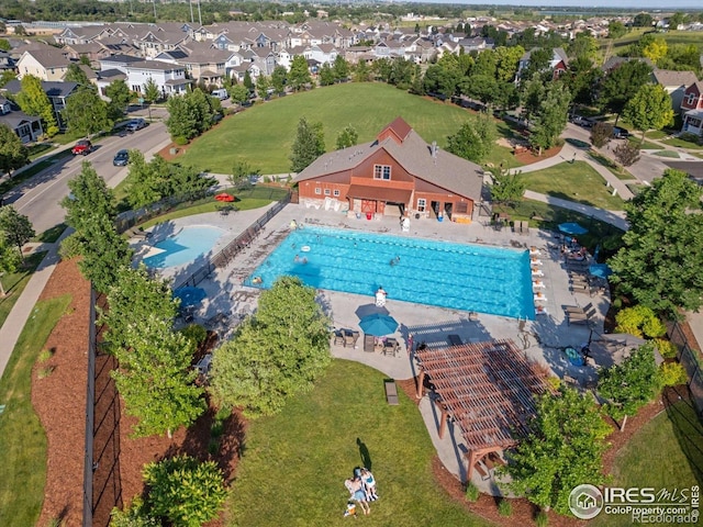 2133 Katahdin Dr, Fort Collins, CO 80525 - aerial view of a pool area