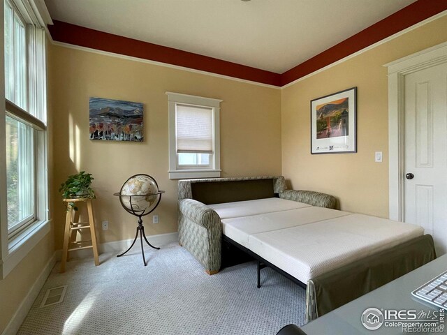 2204 Pine St, Boulder, CO 80302 - carpeted bedroom featuring multiple windows