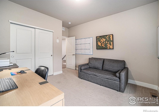 2716 San Cristobal Ct, Timnath, CO 80547 - home office featuring carpet and baseboards
