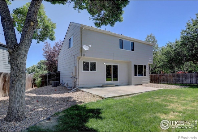 13382 Franklin St, Thornton, CO 80241 - rear view of property featuring a fenced backyard and a patio
