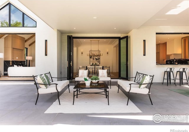 640 Iris Ave, Boulder, CO 80304 - view of patio with outdoor lounge area