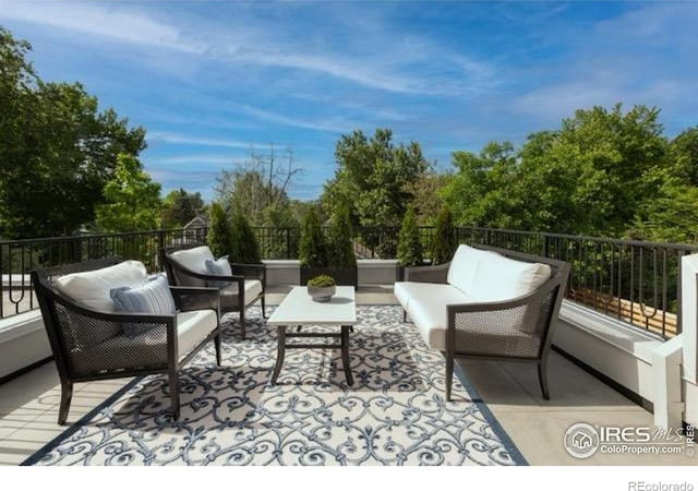 640 Iris Ave, Boulder, CO 80304 - view of patio / terrace with an outdoor hangout area