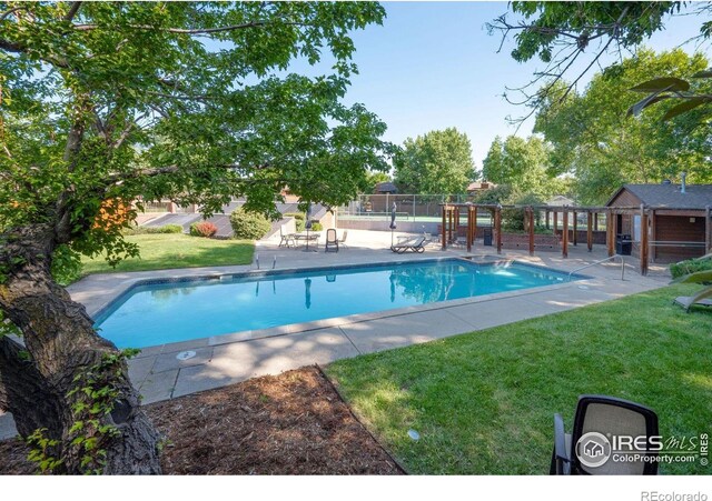 2636 Juniper Ave Unit 1, Boulder, CO 80304 - swimming pool featuring a patio