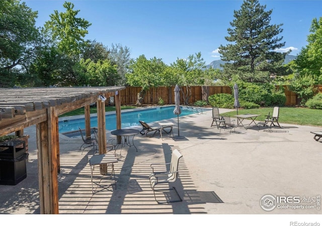 2636 Juniper Ave Unit 1, Boulder, CO 80304 - view of swimming pool with a patio area