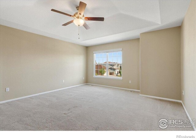 17216 E Trailmaster Dr, Parker, CO 80134 - empty room with carpet flooring and a ceiling fan