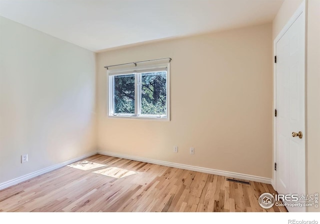 725 Union Ave, Boulder, CO 80304 - empty room featuring light wood-style floors and baseboards