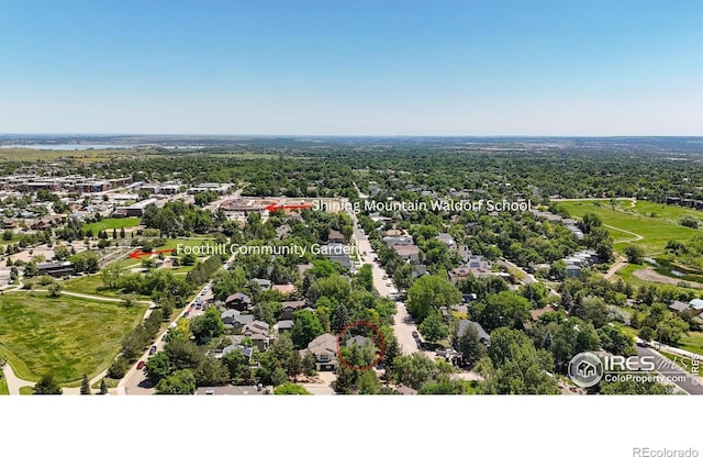 725 Union Ave, Boulder, CO 80304 - bird's eye view