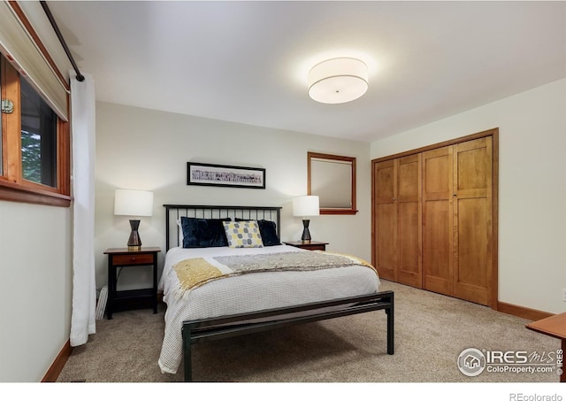 7459 Mount Meeker Rd, Longmont, CO 80503 - bedroom with light carpet and a closet