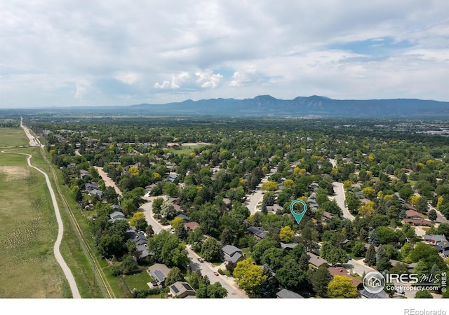 7459 Mount Meeker Rd, Longmont, CO 80503 - bird's eye view of a mountainous background