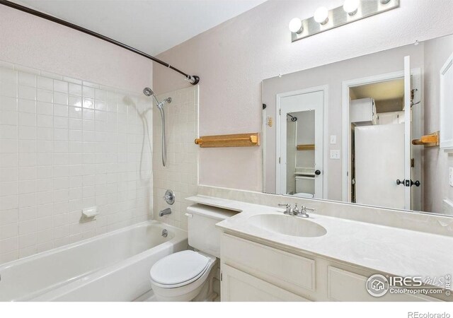 3565 Windmill Dr Unit F-7, Fort Collins, CO 80526 - full bathroom featuring shower / washtub combination and vanity