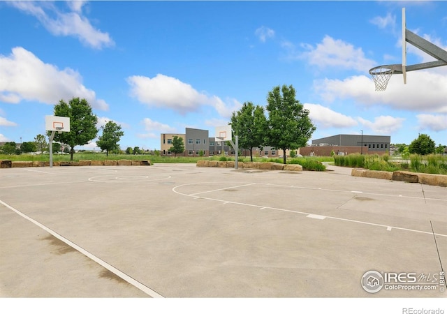 641 Babine Ct, Windsor, CO 80550 - view of basketball court with community basketball court