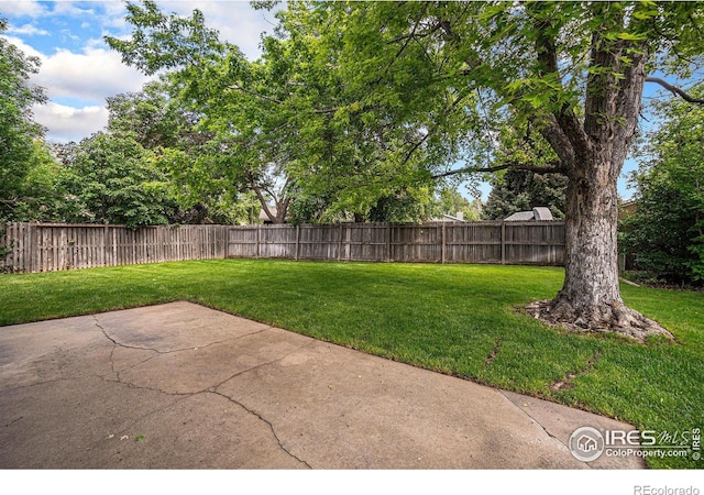 837 Arbor Ave, Fort Collins, CO 80526 - fenced backyard featuring a patio