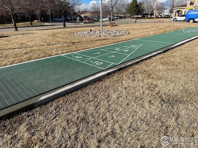 1238 Finch St, Loveland, CO 80537 - view of property's community featuring shuffleboard and a lawn