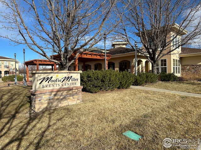 1238 Finch St, Loveland, CO 80537 - community sign with a yard
