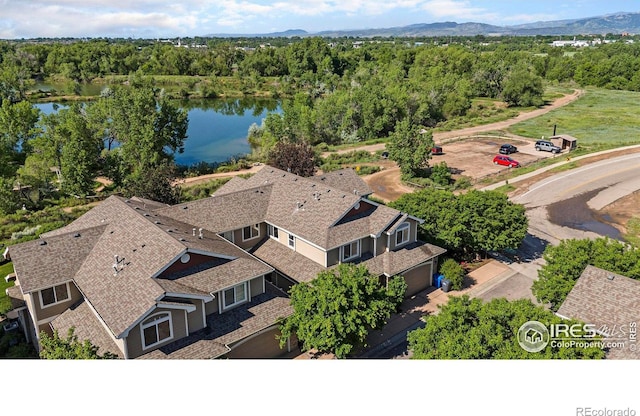 702 Cairnes Dr Unit B4, Fort Collins, CO 80524 - view from above of property with a water and mountain view
