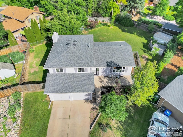 2036 Lexington Ct, Fort Collins, CO 80526 - aerial view of property and surrounding area