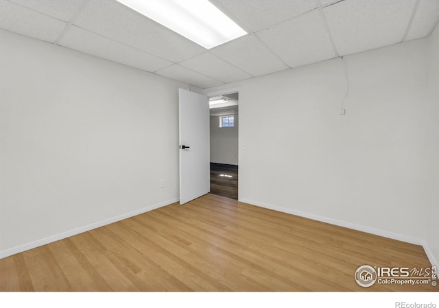 2036 Lexington Ct, Fort Collins, CO 80526 - unfurnished room featuring a paneled ceiling and light wood-style floors