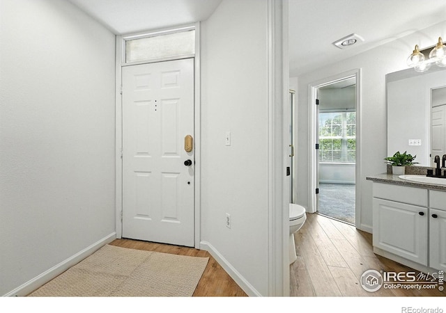 530 Mohawk Dr Unit 73, Boulder, CO 80303 - bathroom with vanity and wood finished floors