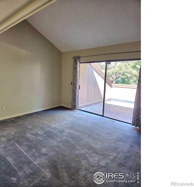 1550 W 28th St Unit 1, Loveland, CO 80538 - carpeted empty room featuring baseboards