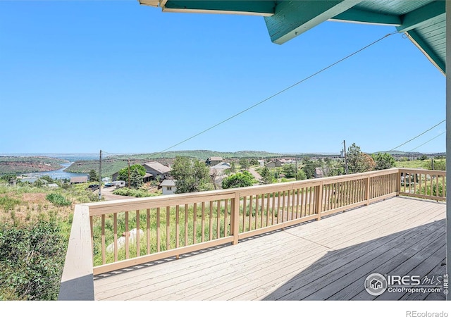 5017 Overhill Dr, Fort Collins, CO 80526 - deck with a mountain view