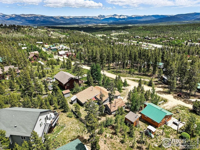 181 County Road 874, Tabernash, CO 80478 - aerial view of a mountainous background and a forest