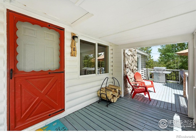 181 County Road 874, Tabernash, CO 80478 - porch featuring grilling area