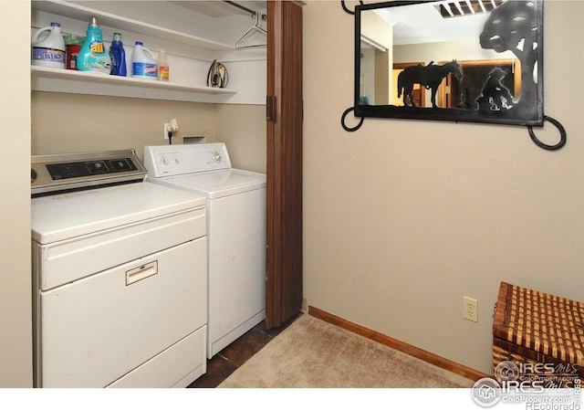 933 E Prospect Rd Unit A, Fort Collins, CO 80525 - laundry room with independent washer and dryer and baseboards
