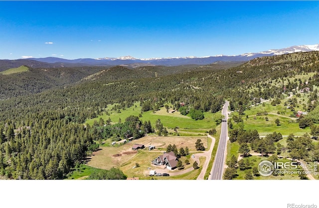 4815 Sugarloaf Rd, Boulder, CO 80302 - aerial view of a mountain backdrop