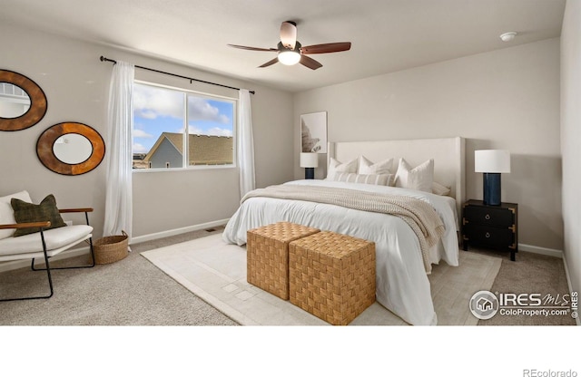 2742 Cooperland Blvd, Berthoud, CO 80513 - bedroom with carpet floors and a ceiling fan