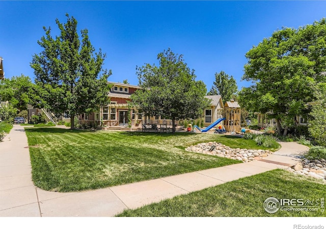193 2nd Ave Unit A, Lyons, CO 80540 - communal playground with a lawn