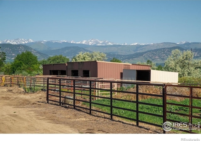 7035 S Boulder Rd, Boulder, CO 80303 - view of mountain backdrop with rural landscape