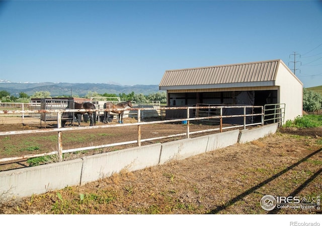7035 S Boulder Rd, Boulder, CO 80303 - stable featuring a mountain view and a view of rural / pastoral area